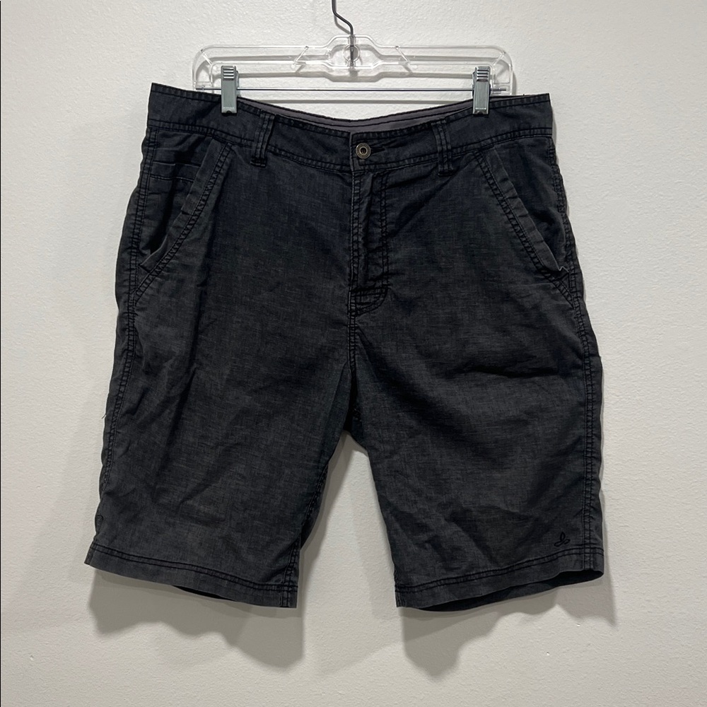 Prana Men's Dark Gray Casual Shorts